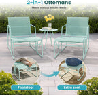 5-Piece Patio Bistro Set Garden Furniture with Table