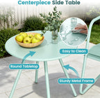 5-Piece Patio Bistro Set Garden Furniture with Table