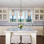 5- Round Crystal Drum Pendant Light Fitting Adjustable