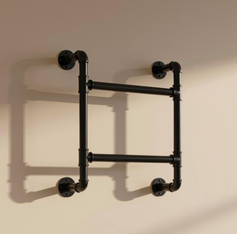 5-Rung Wall-Mounted Ladder Loft 5 Steps for Dorm
