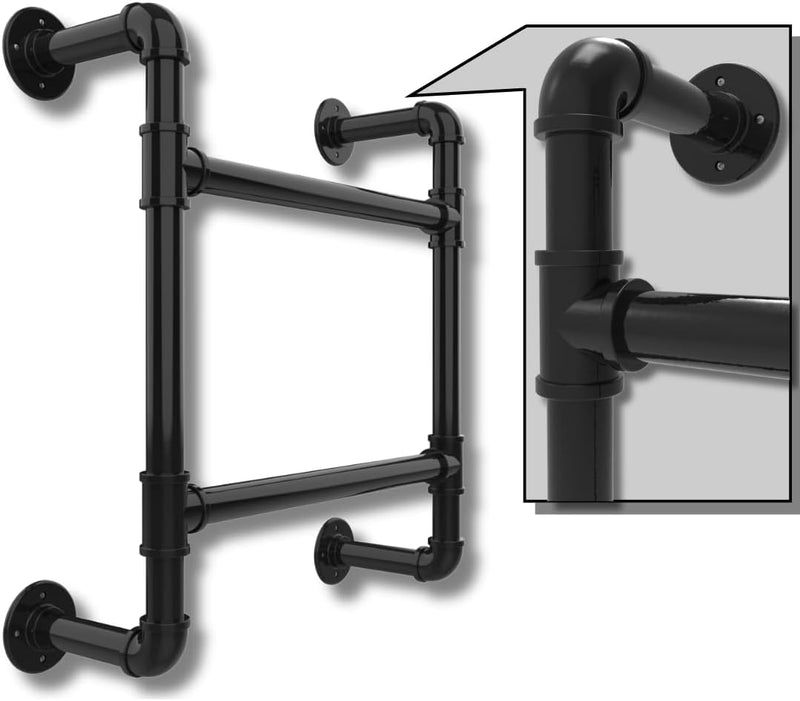 5-Rung Wall-Mounted Ladder Loft 5 Steps for Dorm