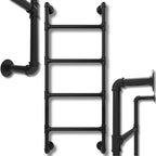 5-Rung Wall-Mounted Ladder Loft 5 Steps for Dorm