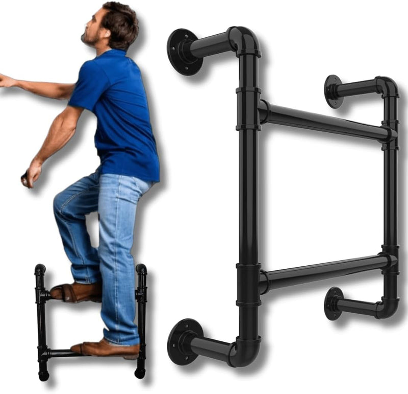 5-Rung Wall-Mounted Ladder Loft 5 Steps for Dorm