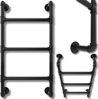 5-Rung Wall-Mounted Ladder Loft 5 Steps for Dorm