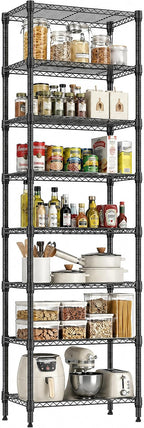 5-Shelf Storage Unit with Height Adjustable Shelves