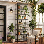 5-Shelf Storage Unit with Height Adjustable Shelves