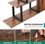 5-Tier Bookshelf L-Shape Freestanding Ladder Corner Bookcase