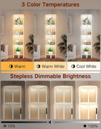 5 Tier Floor Lamp with Shelves LED Light