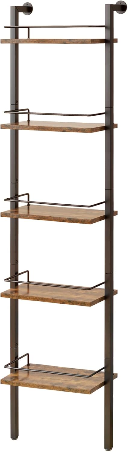 5-Tier Freestanding Wine Racks Liquor Shelf