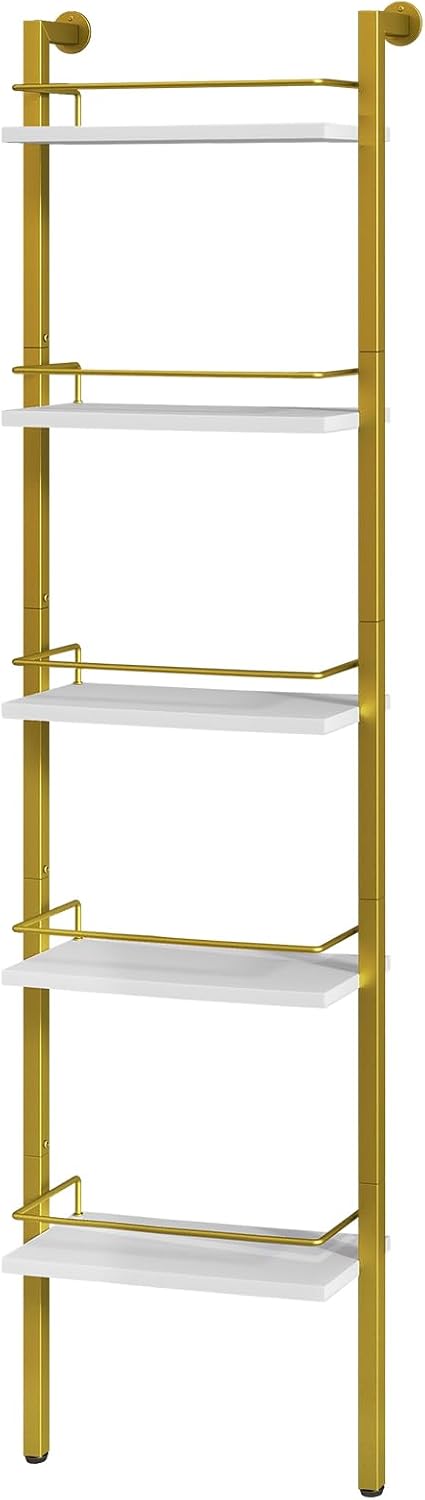 5-Tier Freestanding Wine Racks Liquor Shelf Vintage