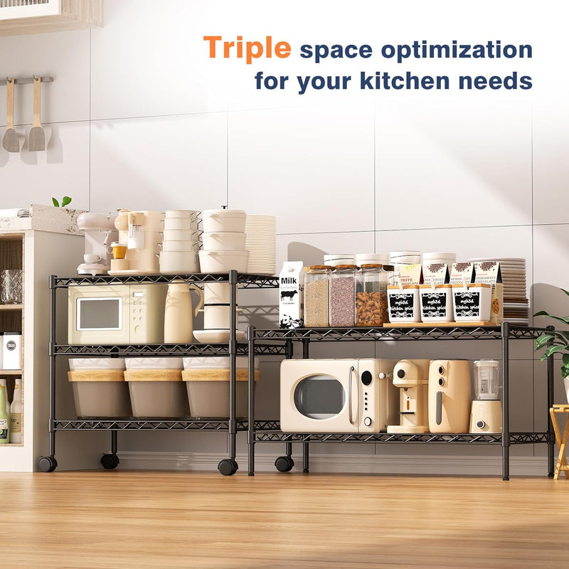 5-Tier Heavy Duty Metal Shelving Unit