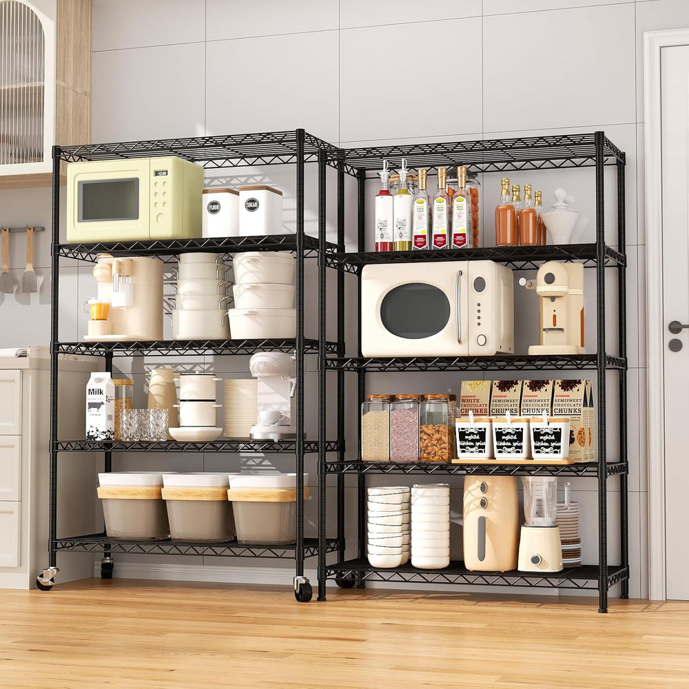 5-Tier Heavy Duty Metal Shelving Unit