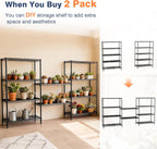 5-Tier Heavy Duty Metal Shelving Unit