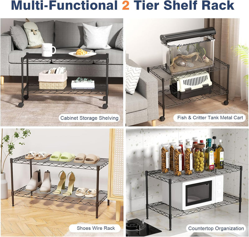 5-Tier Heavy Duty Metal Shelving Unit