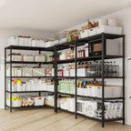 5-Tier Metal Shelving Unit Adjustable