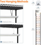 5-Tier Plant Shelf with Grow Light
