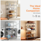 5 Tier Metal Shelving Unit and Storage