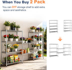 5 Tier Metal Shelving Unit and Storage