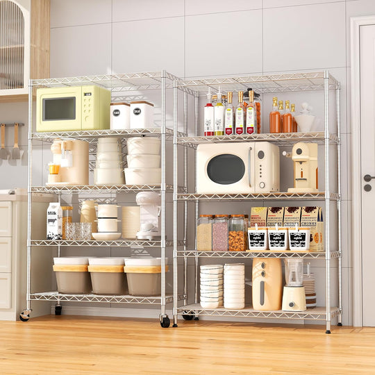 5 Tier Metal Shelving Unit and Storage