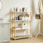 5-Tier Wooden Open Bookcase Modern Freestanding Bookshelf