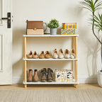5-Tier Wooden Open Bookcase Modern Freestanding Bookshelf