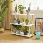5-Tier Wooden Open Bookcase Modern Freestanding Bookshelf