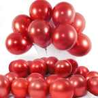 50 Pcs 12 Inch Metallic for Birthday Decorations