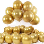 50 Pcs 12 Inch Metallic for Birthday Decorations