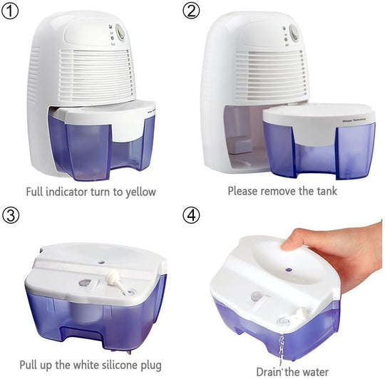 500ML Compact and Portable Mini Air Dehumidifier