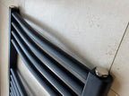 500W X 800h Electric Curved Heated Towel Rail
