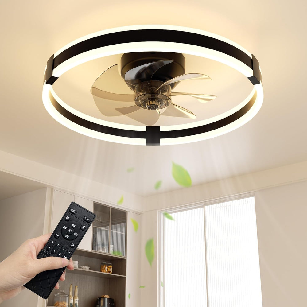 Ceiling Fan with Lights Remote 3 Colours