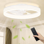 50CM Ceiling Fans with Lights and App Remote