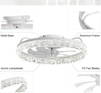 50CM Ceiling Fans with Lights and Remote 6