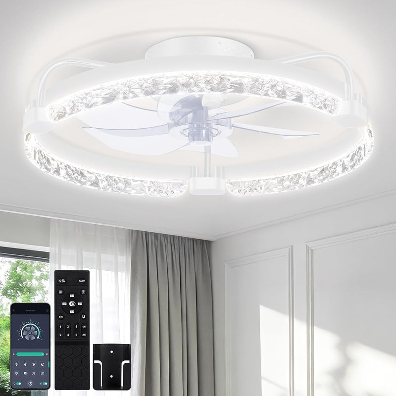 50CM Ceiling Fans with Lights and Remote 6