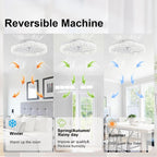 50CM Ceiling Fans with Lights and Remote 6