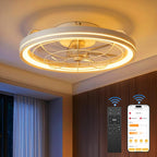 50CM Ceiling Fans with Lights and Remote Protective