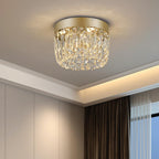 50CM Crystal Chandelier Modern Flush Mount Ceiling Light