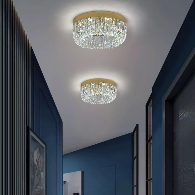 50CM Crystal Chandelier Living Room Ceiling Light Fixture