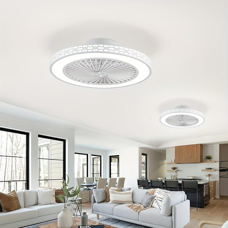50CM Reversible Ceiling Fans with Lights and Remote
