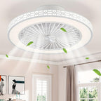 50CM Reversible Ceiling Fans with Lights and Remote