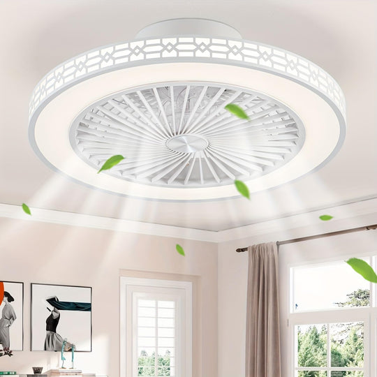 50CM Reversible Ceiling Fans with Lights and Remote