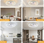 50CM Smart LED Ceiling Fan with Light
