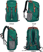 50L 60L 70L Lightweight Hiking Backpack Foldable -Functional