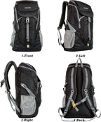 50L 60L 70L Lightweight Hiking Backpack Foldable -Functional