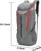 50L 60L 70L Lightweight Hiking Backpack Foldable -Functional