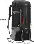 50L 60L 70L Lightweight Hiking Backpack Foldable -Functional
