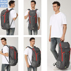 50L 60L 70L Lightweight Hiking Backpack Foldable -Functional
