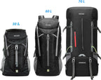 50L 60L 70L Lightweight Hiking Backpack Foldable -Functional