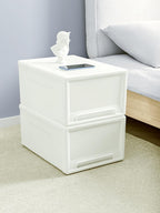 50lx3 Plastic Storage Drawers Unit Office Desk Organisers (3 Pack)