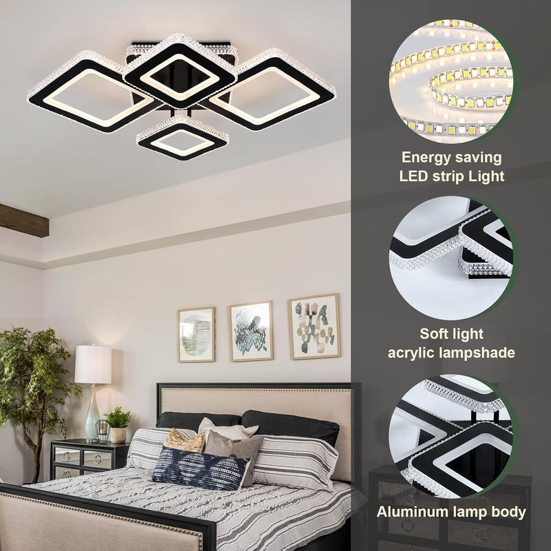 50W LED Ceiling Light 3606lm Dimmable Lights